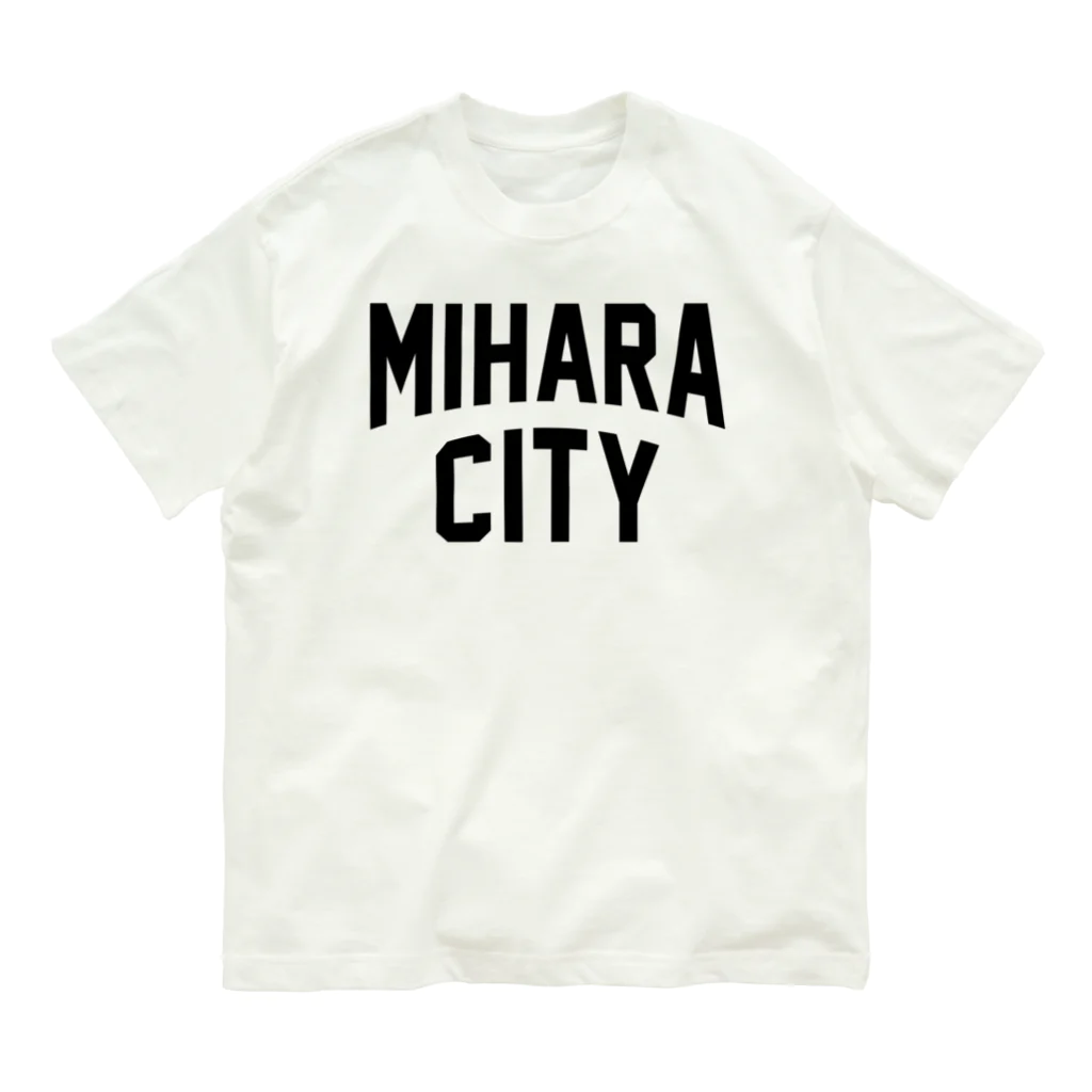 JIMOTOE Wear Local Japanの三原市 MIHARA CITY Organic Cotton T-Shirt