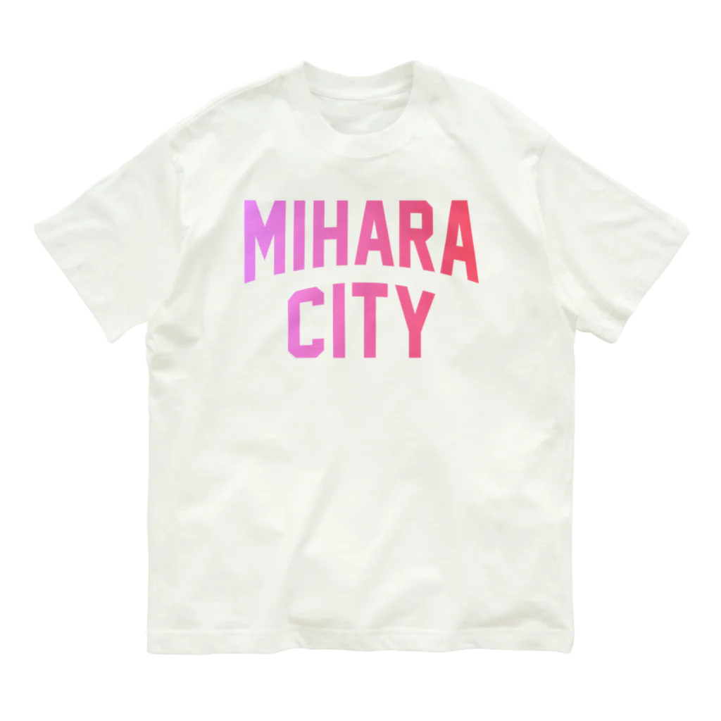 JIMOTOE Wear Local Japanの三原市 MIHARA CITY Organic Cotton T-Shirt