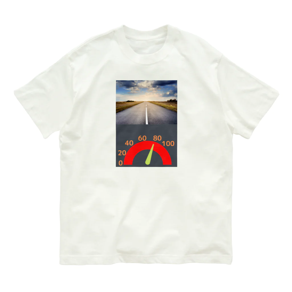 Yuuki Orange Storeの時速80キロ Organic Cotton T-Shirt