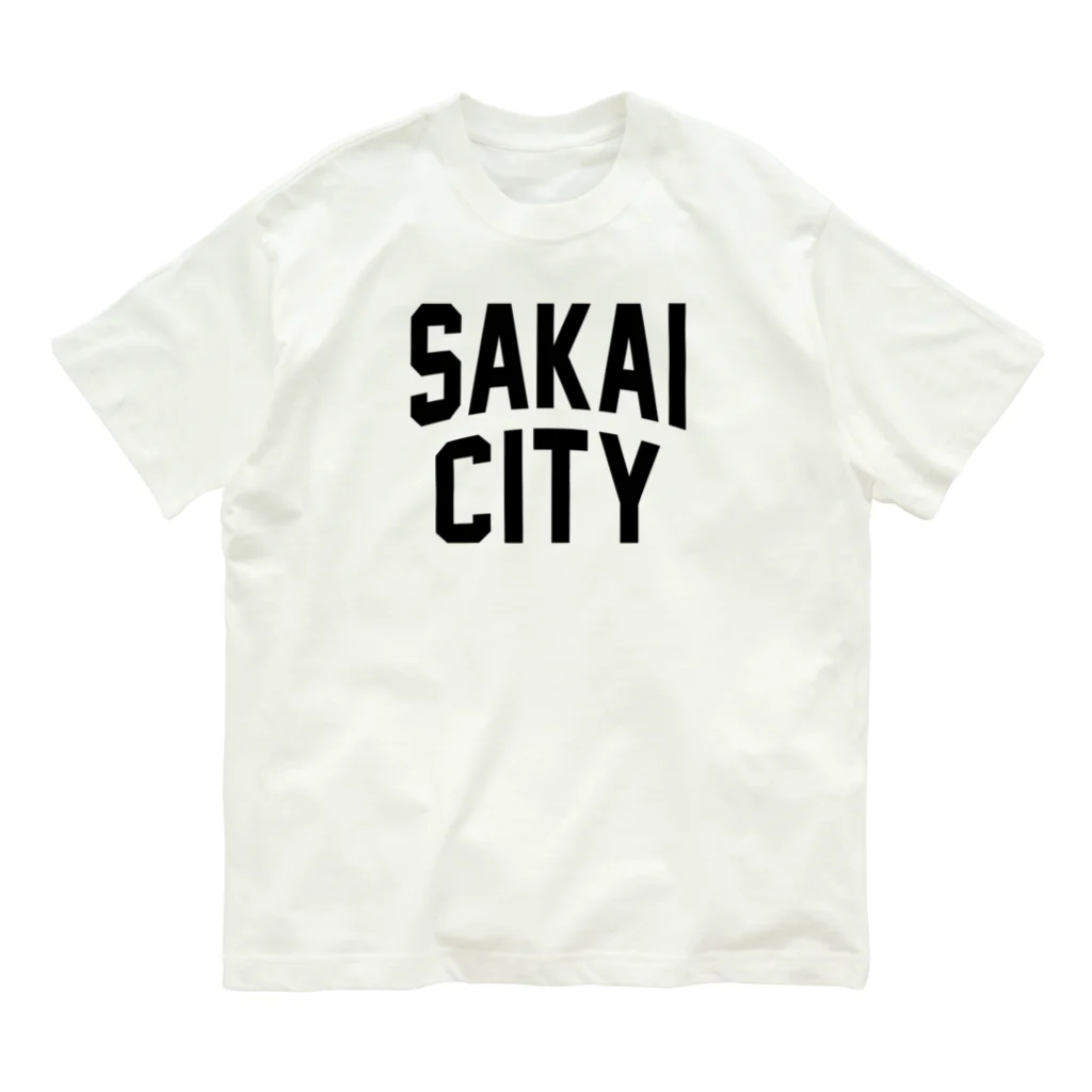 JIMOTOE Wear Local Japanの坂井市 SAKAI CITY オーガニックコットンTシャツ