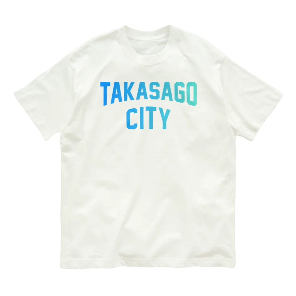 JIMOTO Wear Local Japanの高砂市 TAKASAGO CITY オーガニックコットンTシャツ