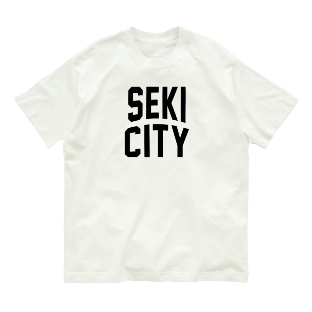 JIMOTO Wear Local Japanの関市 SEKI CITY オーガニックコットンTシャツ