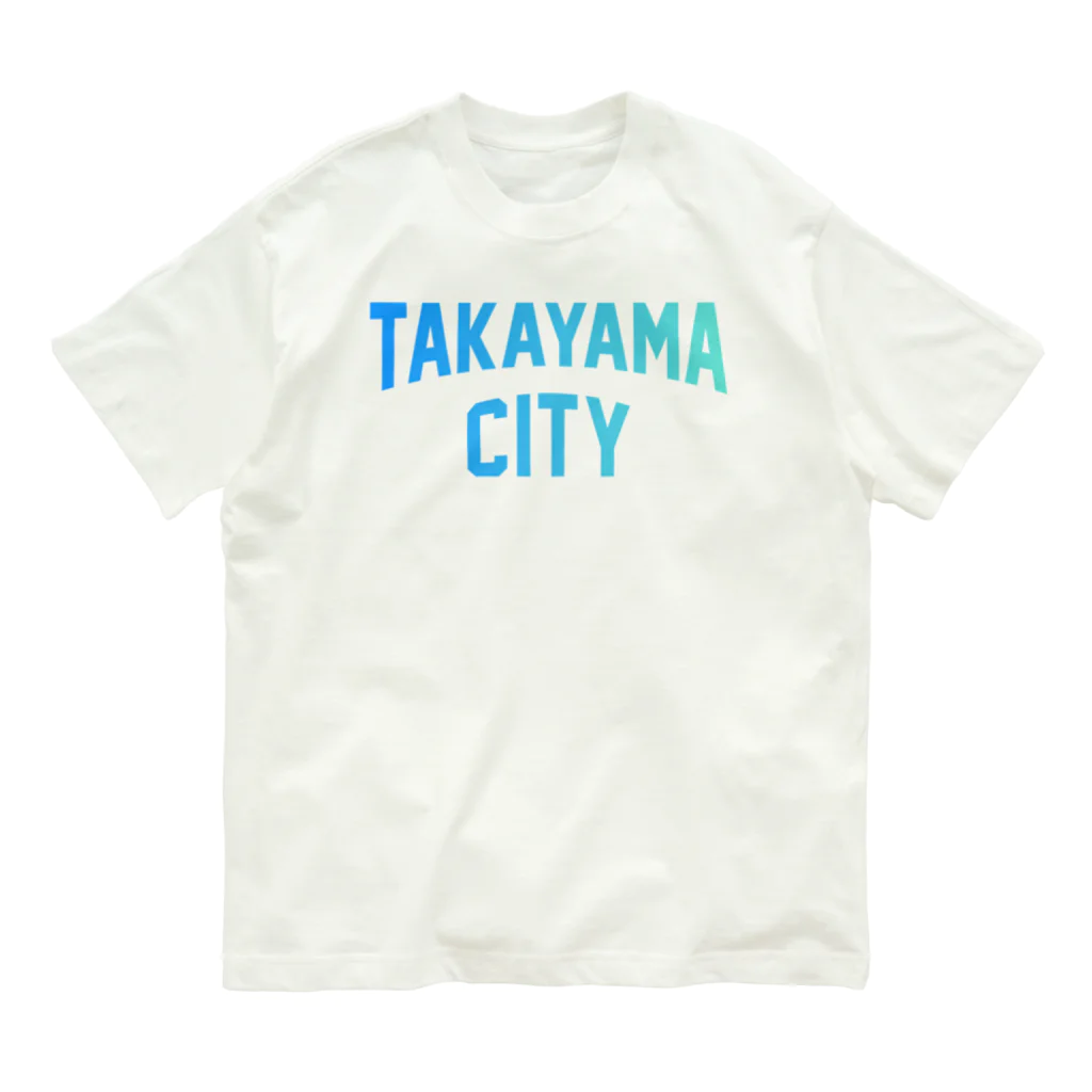 JIMOTOE Wear Local Japanの高山市 TAKAYAMA CITY オーガニックコットンTシャツ