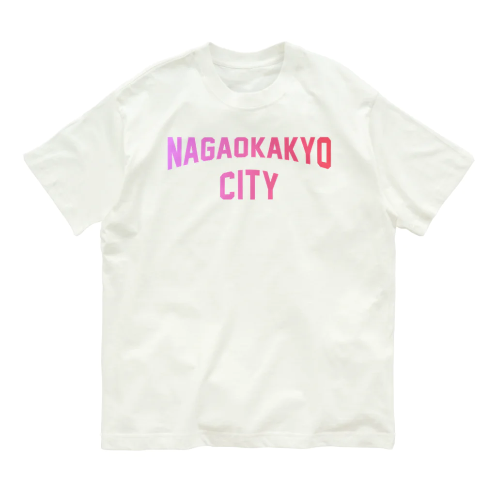 JIMOTOE Wear Local Japanの長岡京市 NAGAOKAKYO CITY オーガニックコットンTシャツ