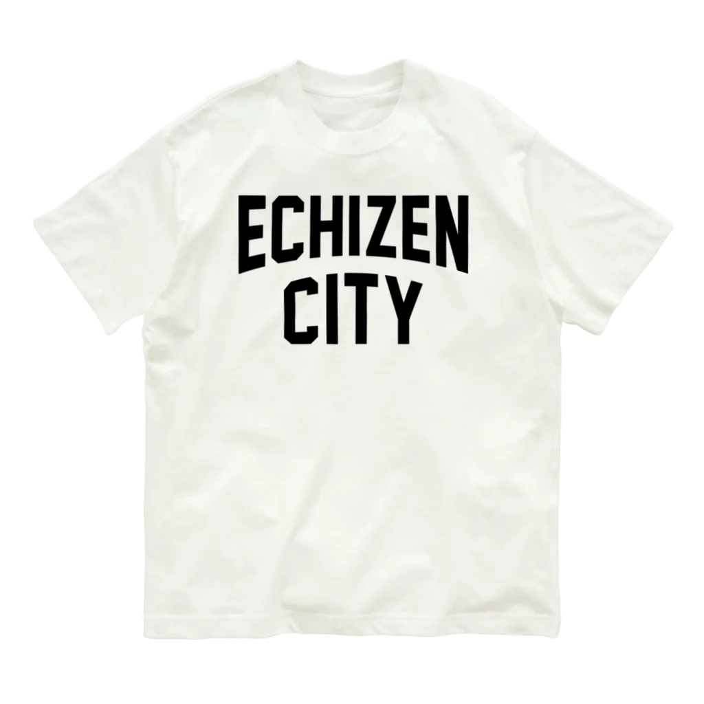 JIMOTOE Wear Local Japanの越前市 ECHIZEN CITY Organic Cotton T-Shirt