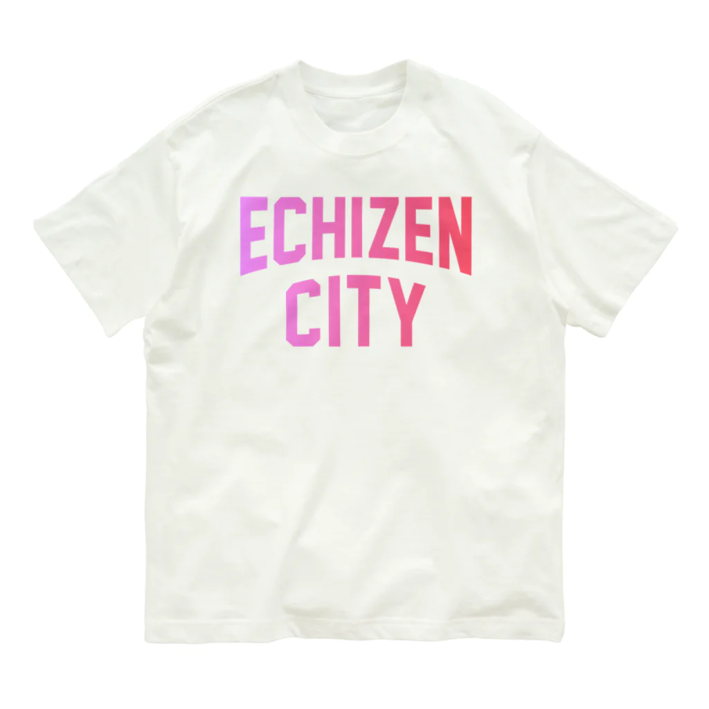 JIMOTOE Wear Local Japanの越前市 ECHIZEN CITY Organic Cotton T-Shirt