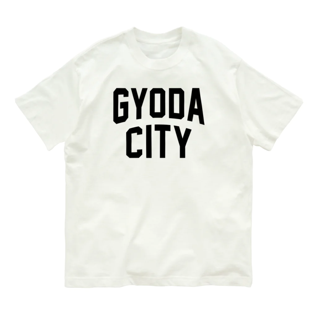 JIMOTOE Wear Local Japanの行田市 GYODA CITY オーガニックコットンTシャツ