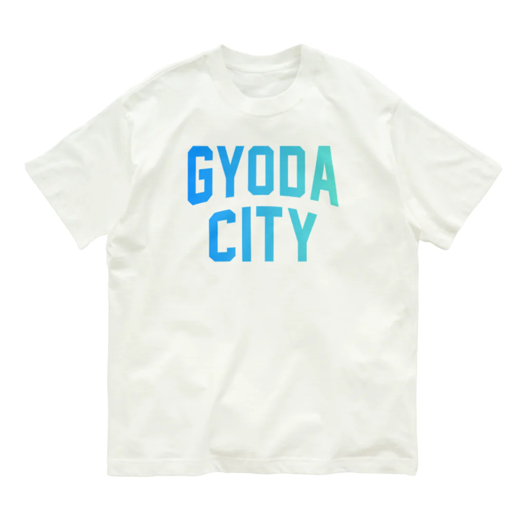 JIMOTOE Wear Local Japanの行田市 GYODA CITY Organic Cotton T-Shirt