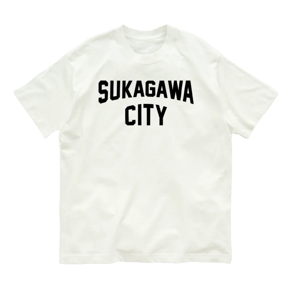 JIMOTOE Wear Local Japanの須賀川市 SUKAGAWA CITY Organic Cotton T-Shirt