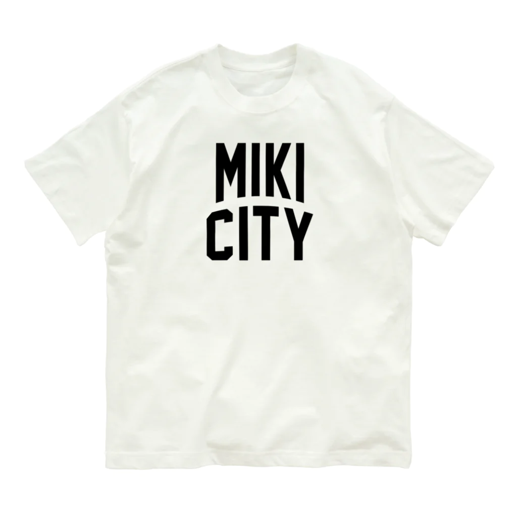 JIMOTOE Wear Local Japanの三木市 MIKI CITY オーガニックコットンTシャツ