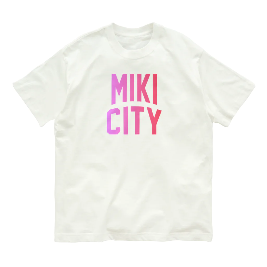 JIMOTOE Wear Local Japanの三木市 MIKI CITY オーガニックコットンTシャツ