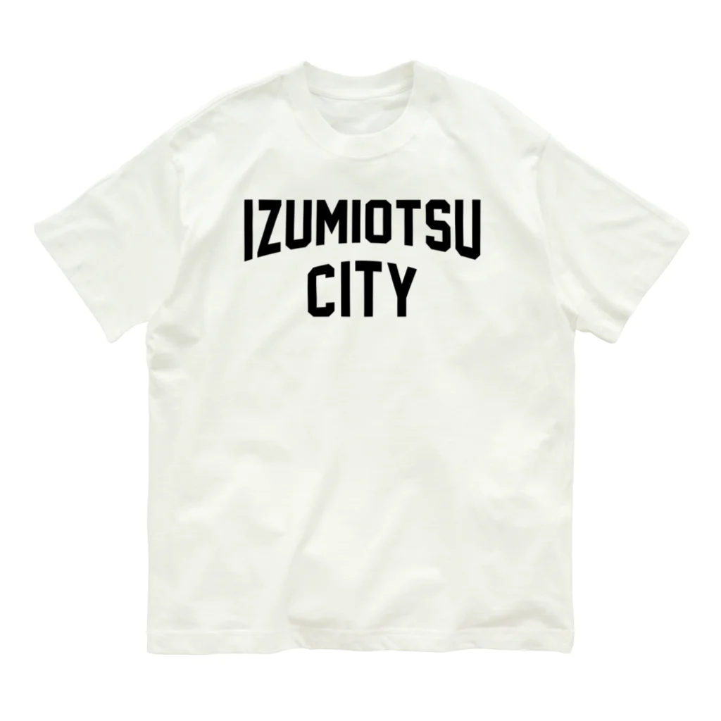 JIMOTOE Wear Local Japanの泉大津市 IZUMIOTSU CITY オーガニックコットンTシャツ