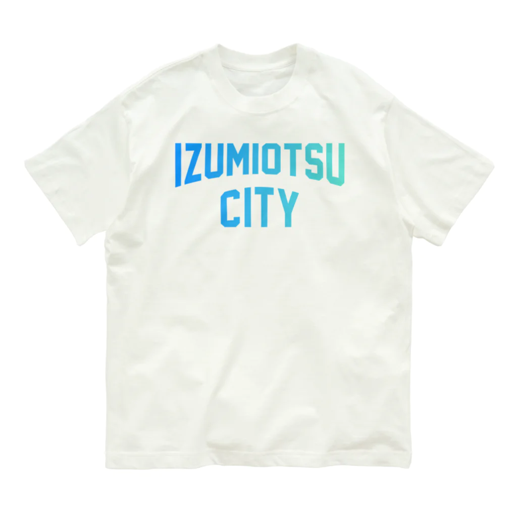JIMOTO Wear Local Japanの泉大津市 IZUMIOTSU CITY オーガニックコットンTシャツ