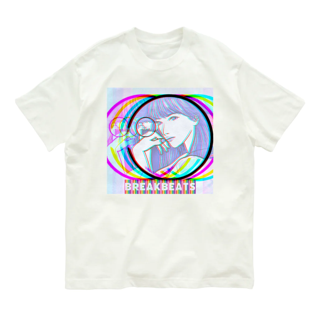 Logic RockStar のBREAKBEATS Organic Cotton T-Shirt