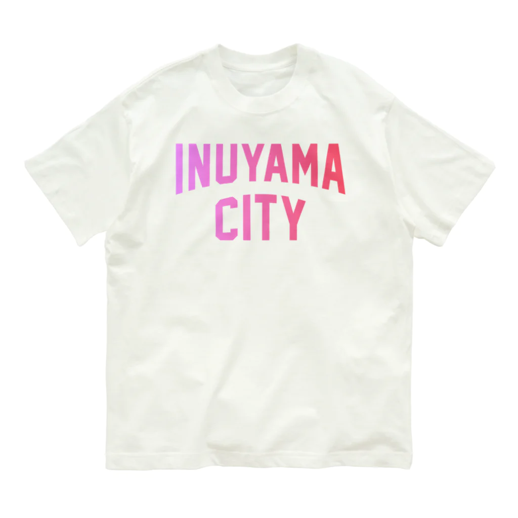 JIMOTO Wear Local Japanの犬山市 INUYAMA CITY オーガニックコットンTシャツ