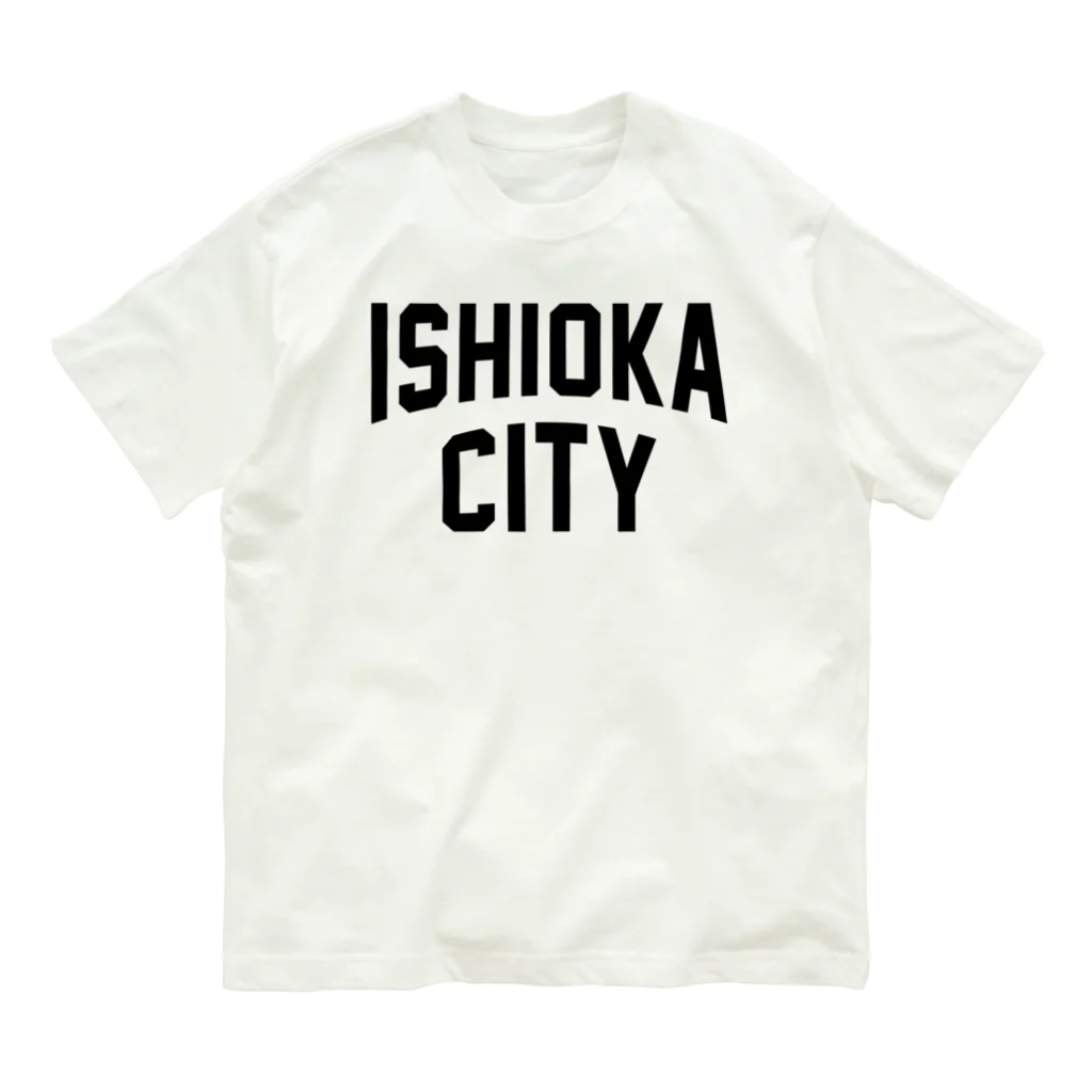 JIMOTOE Wear Local Japanの石岡市 ISHIOKA CITY オーガニックコットンTシャツ