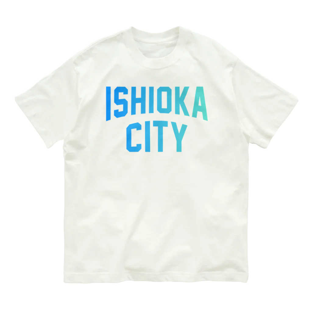 JIMOTOE Wear Local Japanの石岡市 ISHIOKA CITY オーガニックコットンTシャツ