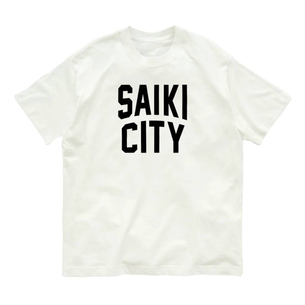 JIMOTO Wear Local Japanの佐伯市 SAIKI CITY オーガニックコットンTシャツ