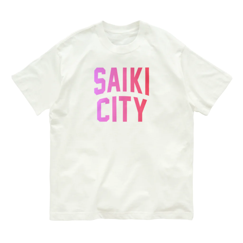 JIMOTOE Wear Local Japanの佐伯市 SAIKI CITY オーガニックコットンTシャツ