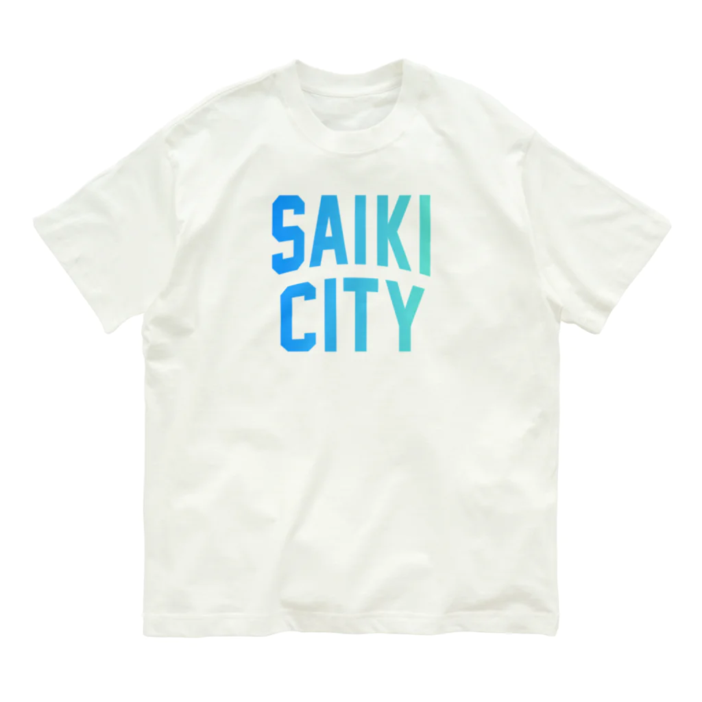 JIMOTO Wear Local Japanの佐伯市 SAIKI CITY オーガニックコットンTシャツ