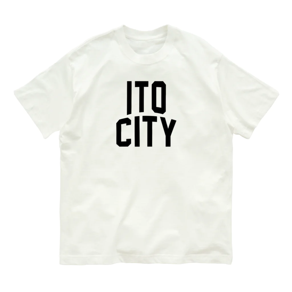 JIMOTOE Wear Local Japanの伊東市 ITO CITY オーガニックコットンTシャツ