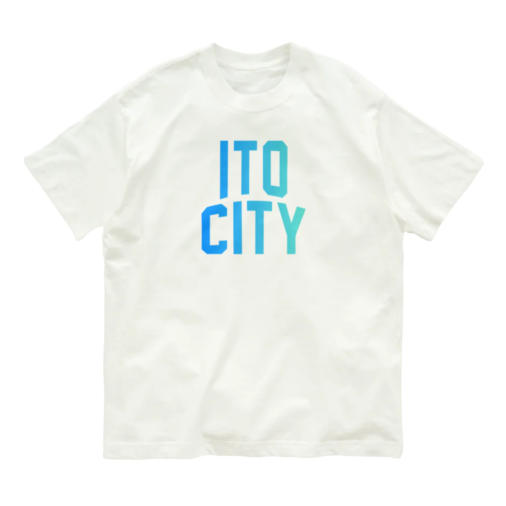 JIMOTOE Wear Local Japanの伊東市 ITO CITY オーガニックコットンTシャツ