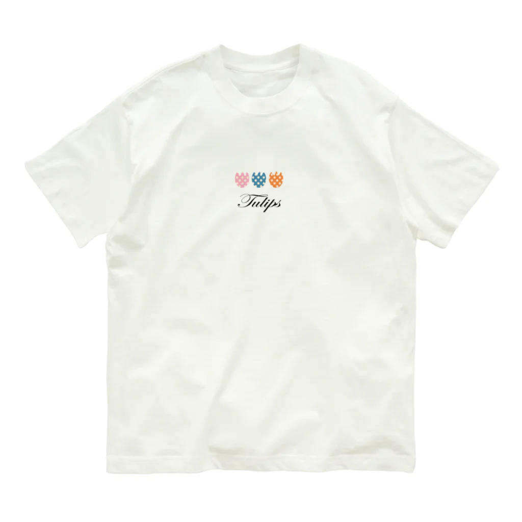 savannahのTulips オーガニックコットンTシャツ