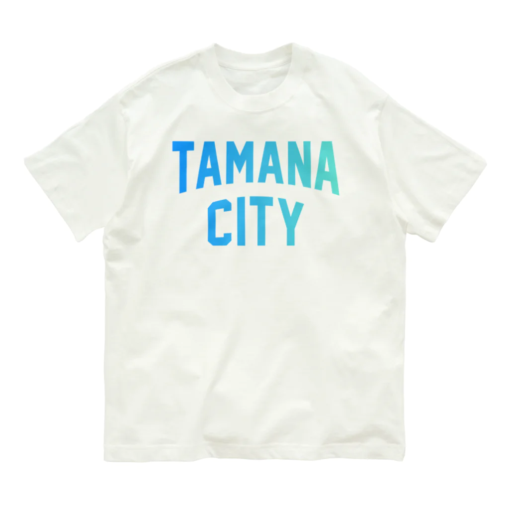 JIMOTOE Wear Local Japanの玉名市 TAMANA CITY オーガニックコットンTシャツ