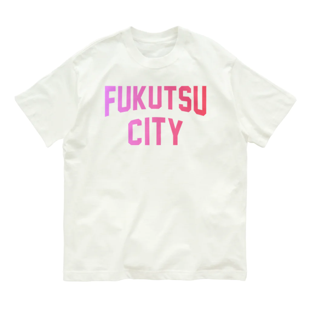 JIMOTOE Wear Local Japanの福津市 FUKUTSU CITY オーガニックコットンTシャツ