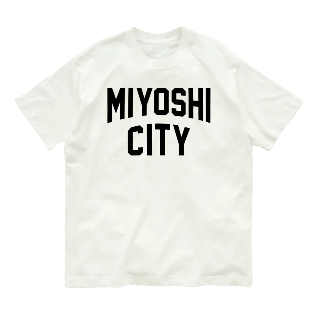 JIMOTOE Wear Local Japanのみよし市 MIYOSHI CITY Organic Cotton T-Shirt