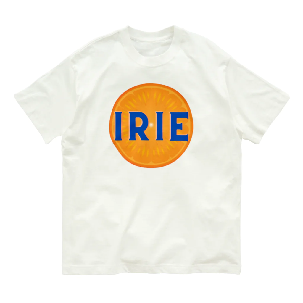 鍼処 IRIE (アイリー) 【公式】のアイリーオレンジ オーガニックコットンTシャツ