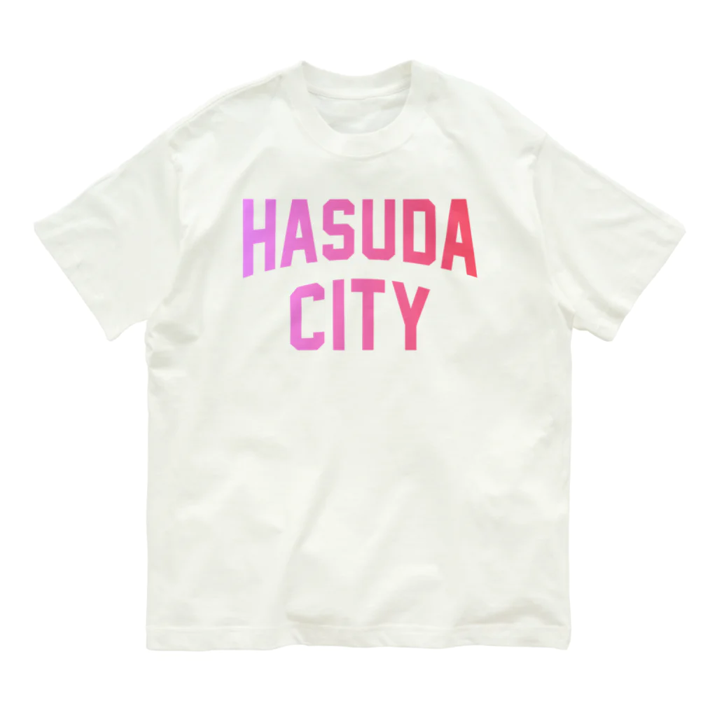 JIMOTOE Wear Local Japanの蓮田市 HASUDA CITY オーガニックコットンTシャツ