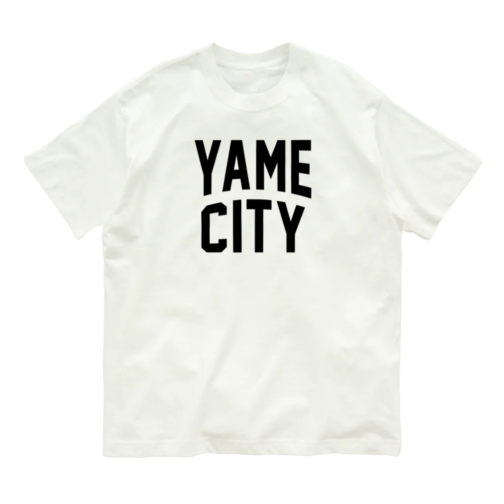 JIMOTOE Wear Local Japanの八女市 YAME CITY Organic Cotton T-Shirt