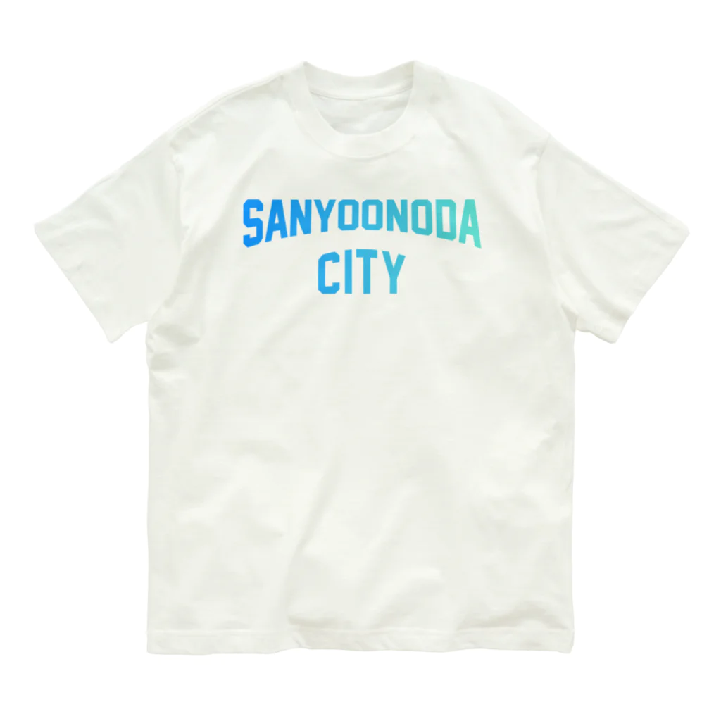 JIMOTOE Wear Local Japanの山陽小野田市 SANYO ONODA CITY オーガニックコットンTシャツ