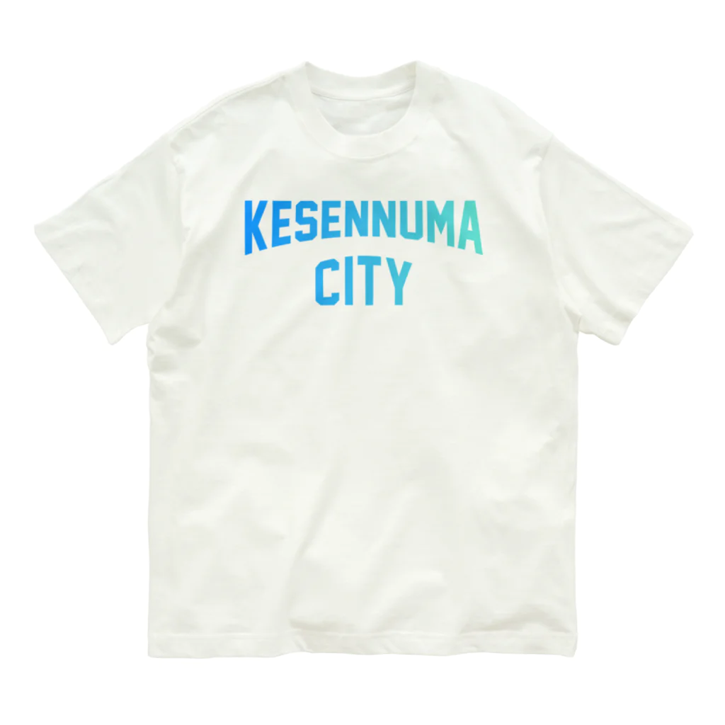 JIMOTOE Wear Local Japanの気仙沼市 KESENNUMA CITY Organic Cotton T-Shirt