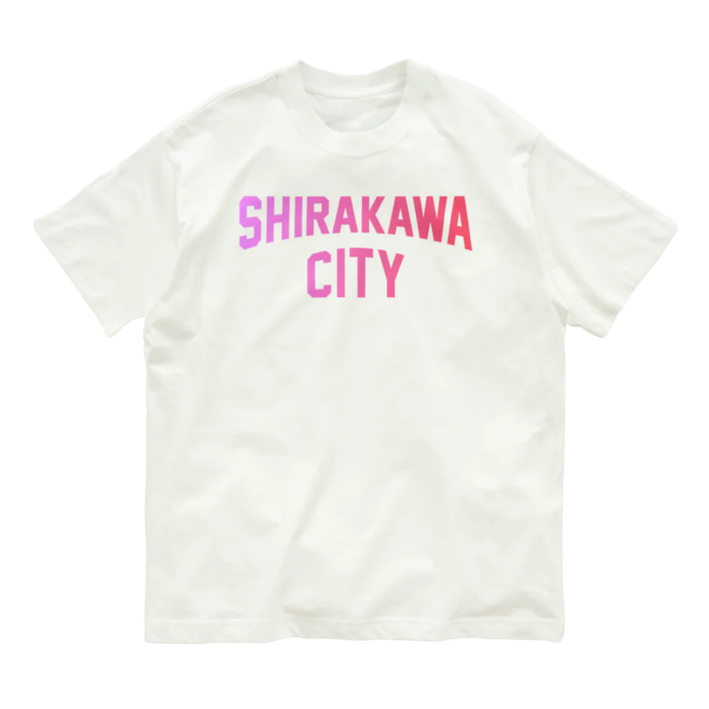 JIMOTOE Wear Local Japanの白河市 SHIRAKAWA CITY Organic Cotton T-Shirt