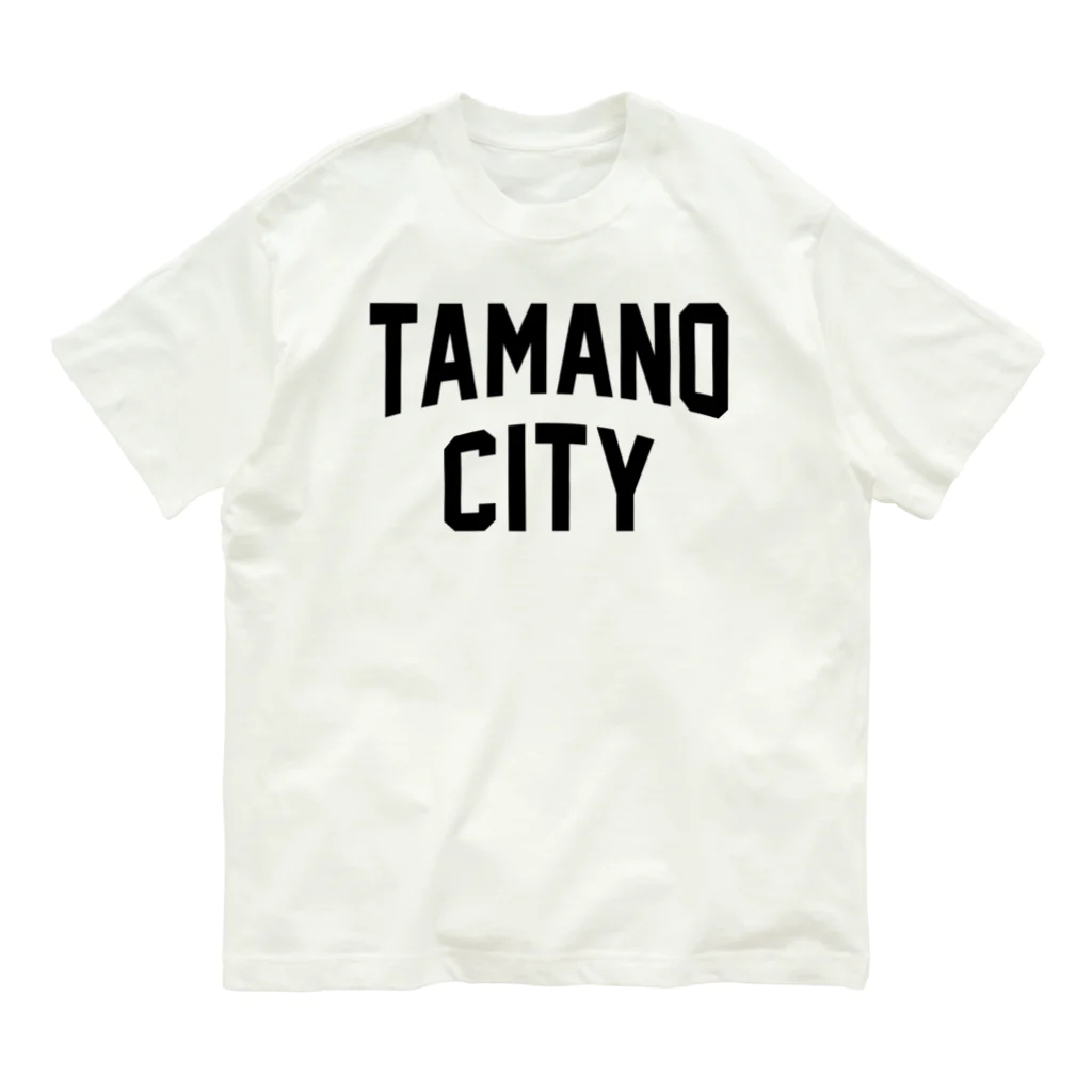 JIMOTOE Wear Local Japanの玉野市 TAMANO CITY Organic Cotton T-Shirt