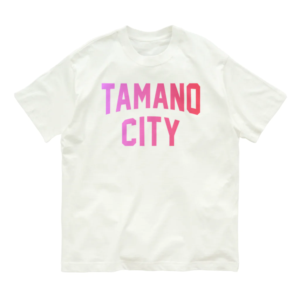 JIMOTOE Wear Local Japanの玉野市 TAMANO CITY Organic Cotton T-Shirt