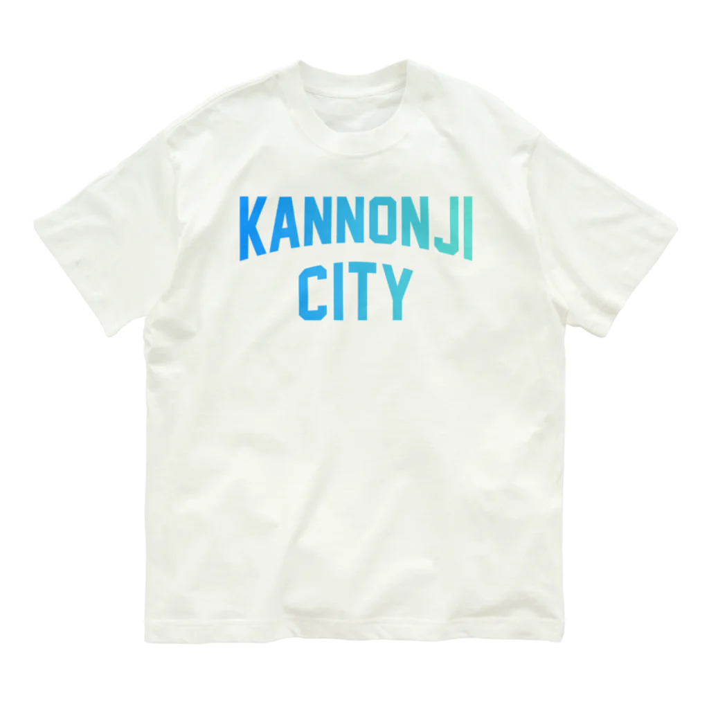JIMOTOE Wear Local Japanの観音寺市 KANNONJI CITY Organic Cotton T-Shirt
