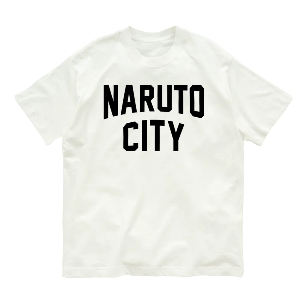 JIMOTOE Wear Local Japanの鳴門市 NARUTO CITY Organic Cotton T-Shirt