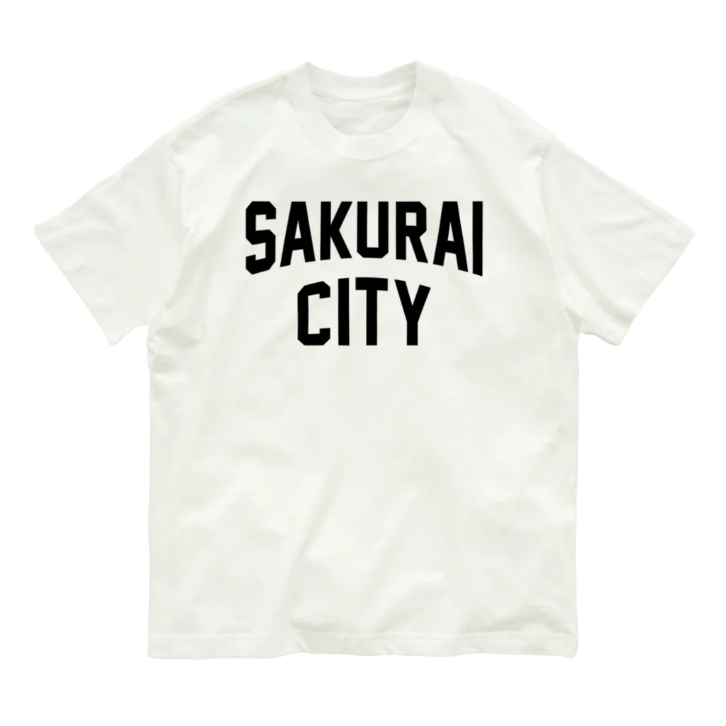 JIMOTOE Wear Local Japanの桜井市 SAKURAI CITY オーガニックコットンTシャツ