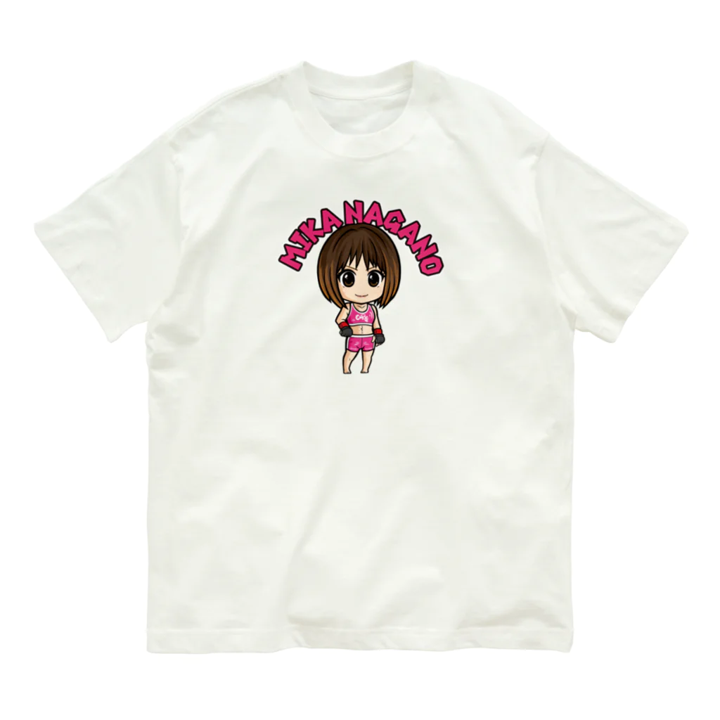 DEEP ONLINE SHOPの長野美香01（SUZURI限定ver.） オーガニックコットンTシャツ