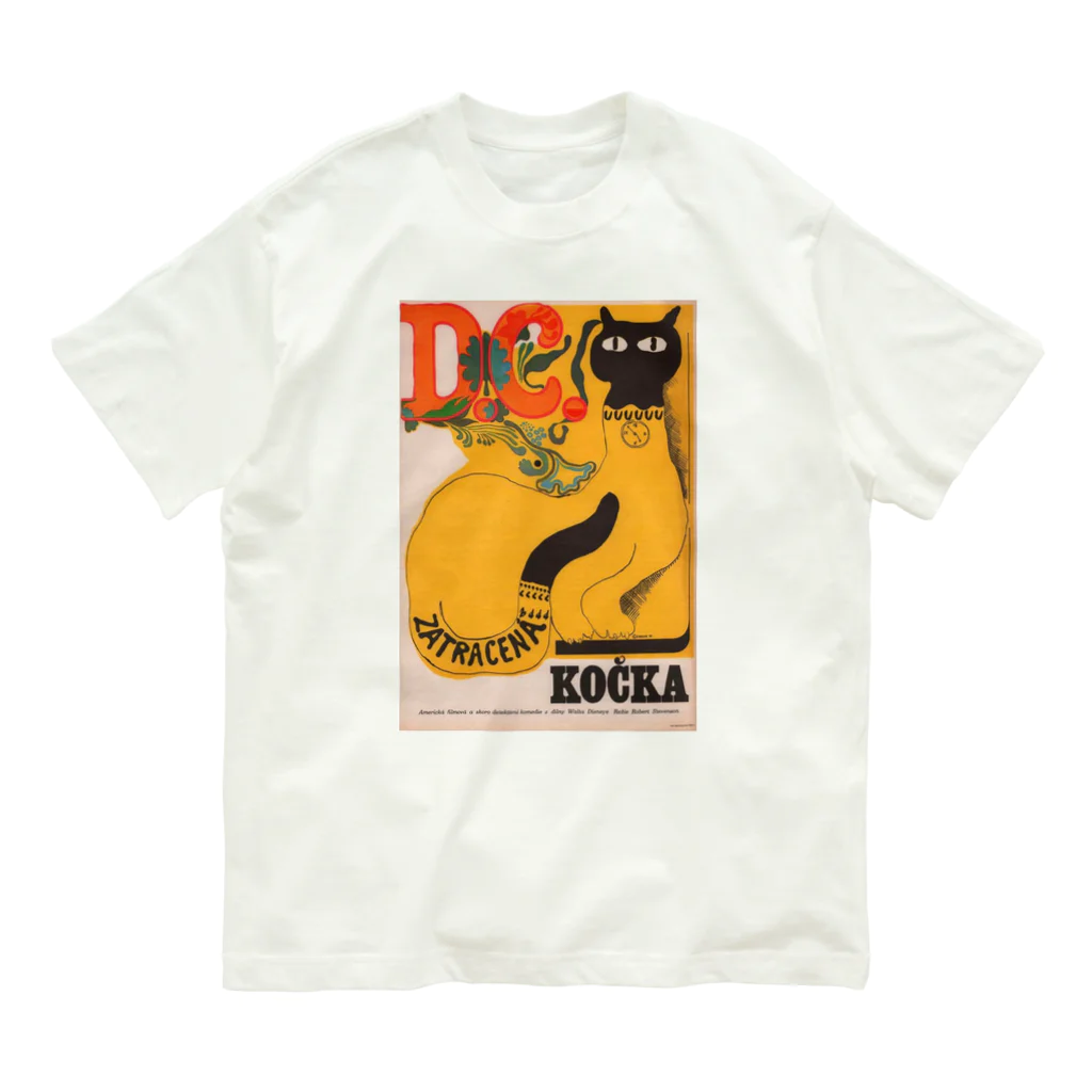 YS VINTAGE WORKSのチェコ・KOCKA（=チェコ語で猫） Organic Cotton T-Shirt