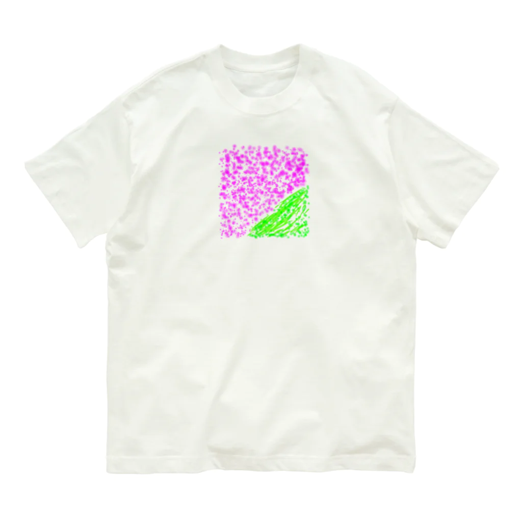 Delacroixの芝桜 オーガニックコットンTシャツ