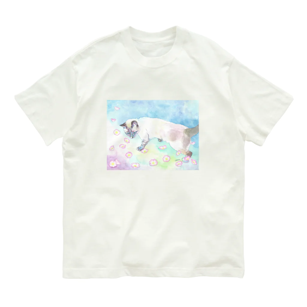 りとるたまの自由な心 Organic Cotton T-Shirt