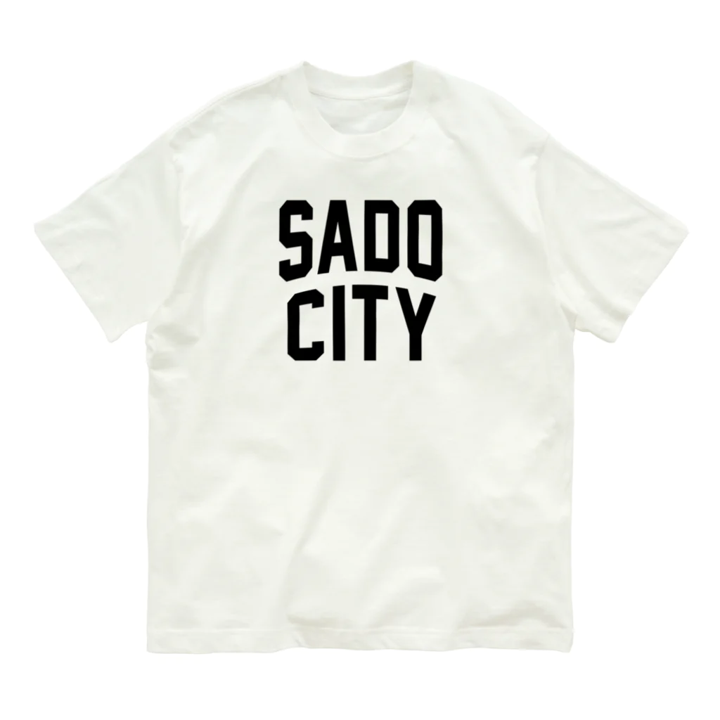 JIMOTOE Wear Local Japanの佐渡市 SADO CITY Organic Cotton T-Shirt