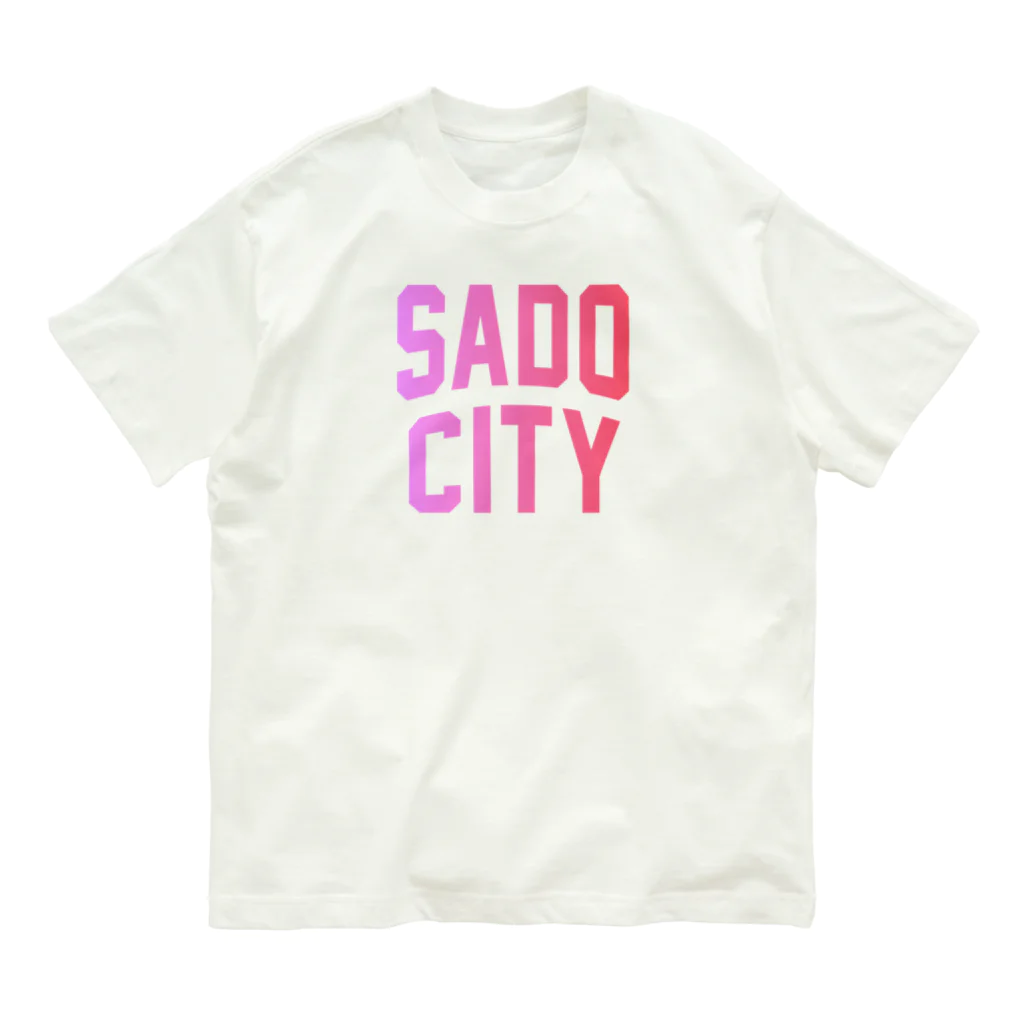 JIMOTOE Wear Local Japanの佐渡市 SADO CITY Organic Cotton T-Shirt