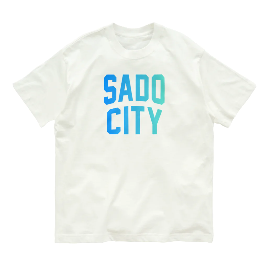 JIMOTOE Wear Local Japanの佐渡市 SADO CITY オーガニックコットンTシャツ