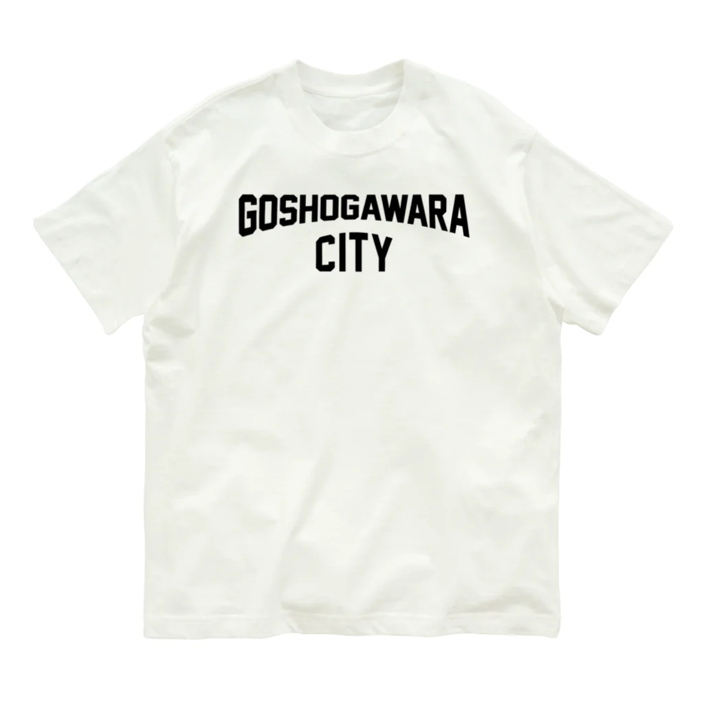 JIMOTOE Wear Local Japanの五所川原市 GOSHOGAWARA CITY オーガニックコットンTシャツ