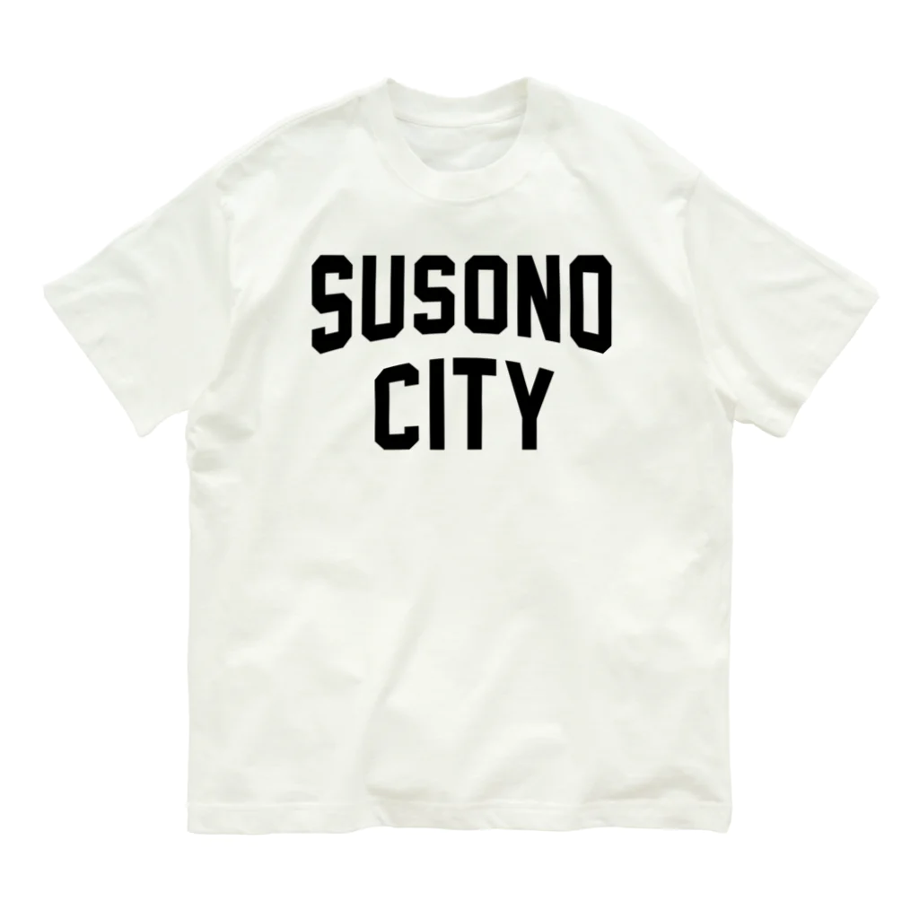 JIMOTOE Wear Local Japanの裾野市 SUSONO CITY オーガニックコットンTシャツ